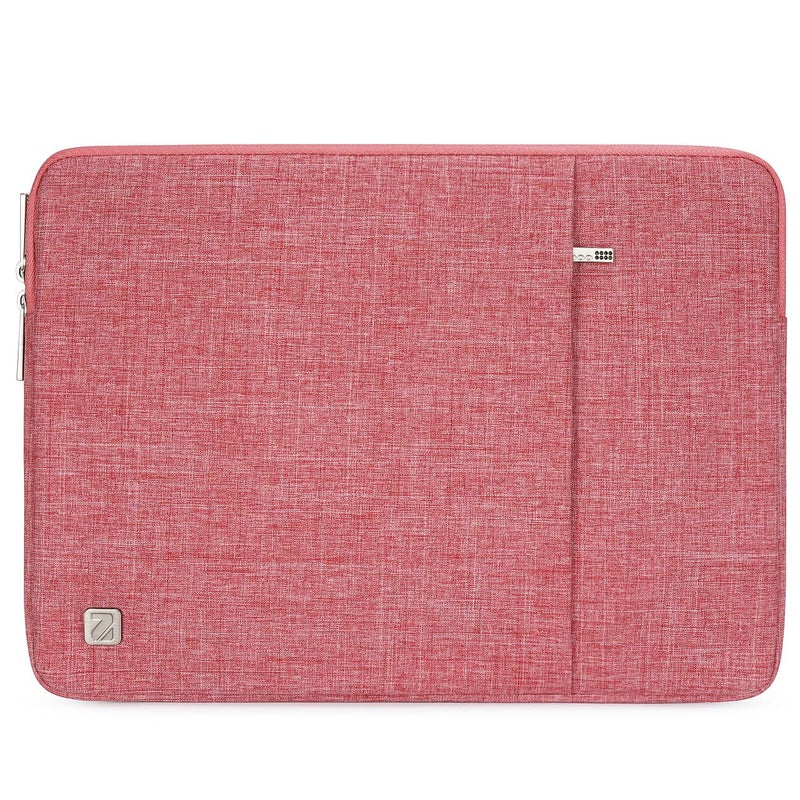 NIDOO 13.3 Inch Laptop Sleeve Case 14 inch Protective Notebook Bag for 13.5" Surface Laptop 6 5 4/14" MacBook Pro M3 M4 2024/13.3 ThinkPad X13 / 14" Yoga Slim 7i Pro Women, Red - Image 1